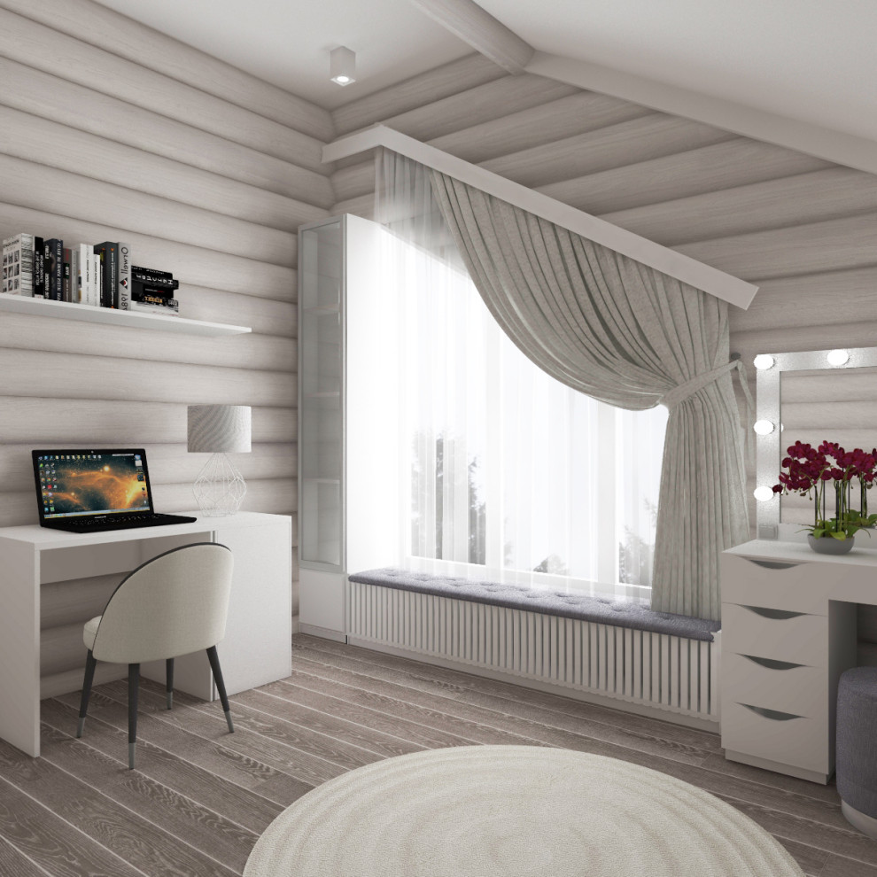 Проект загородного дома из сруба