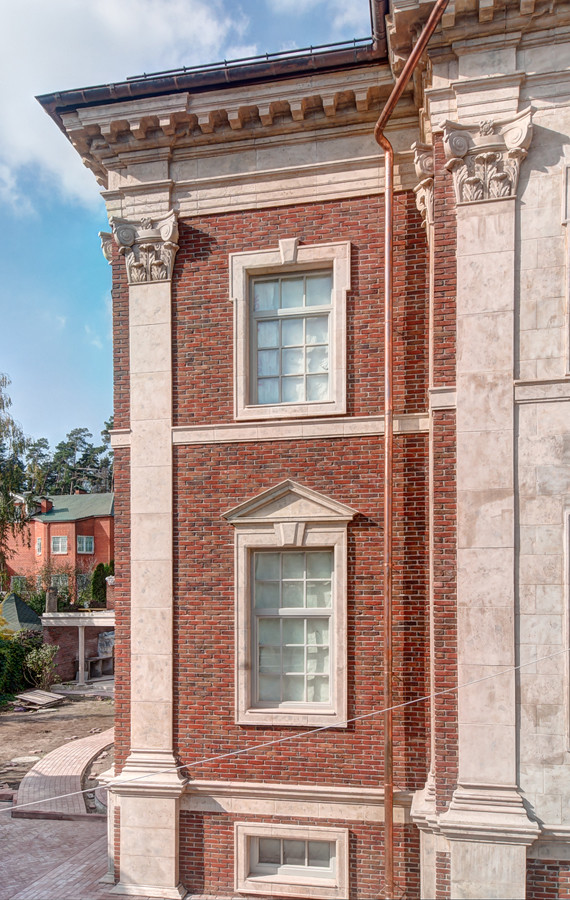 Отделка фасада дома