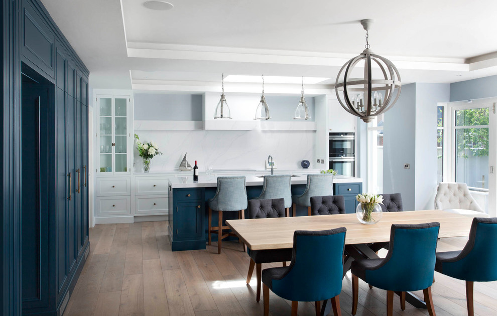 Inspiration for a transitional kitchen remodel in Dublin