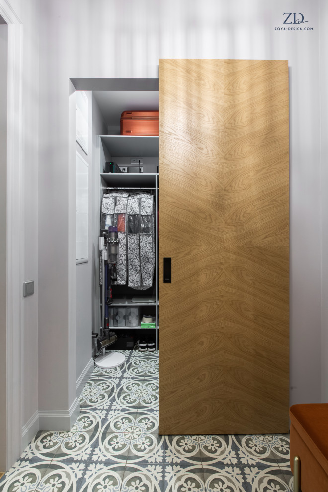 Цвет в интерьере, квартира в Куркино.