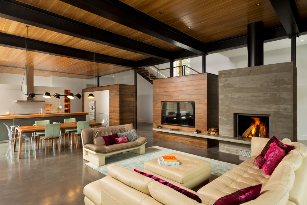 Elevated Living - Modern - Living Room - New York - by Teakwood ...