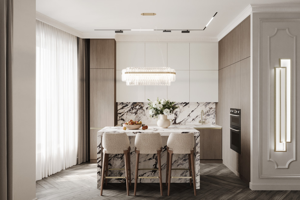 Дизайн интерьера квартиры в жилом комплексе "Сердце Столицы"