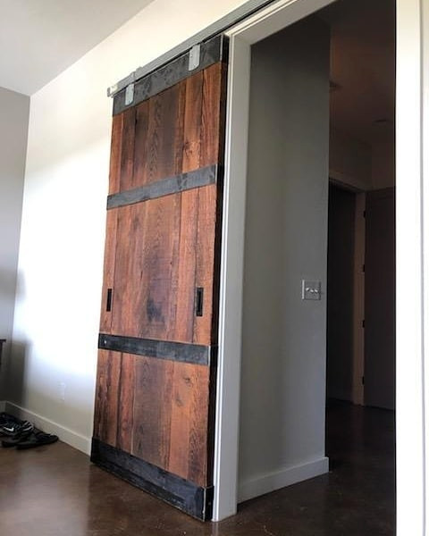 Bathroom Remodel with Custom Doors