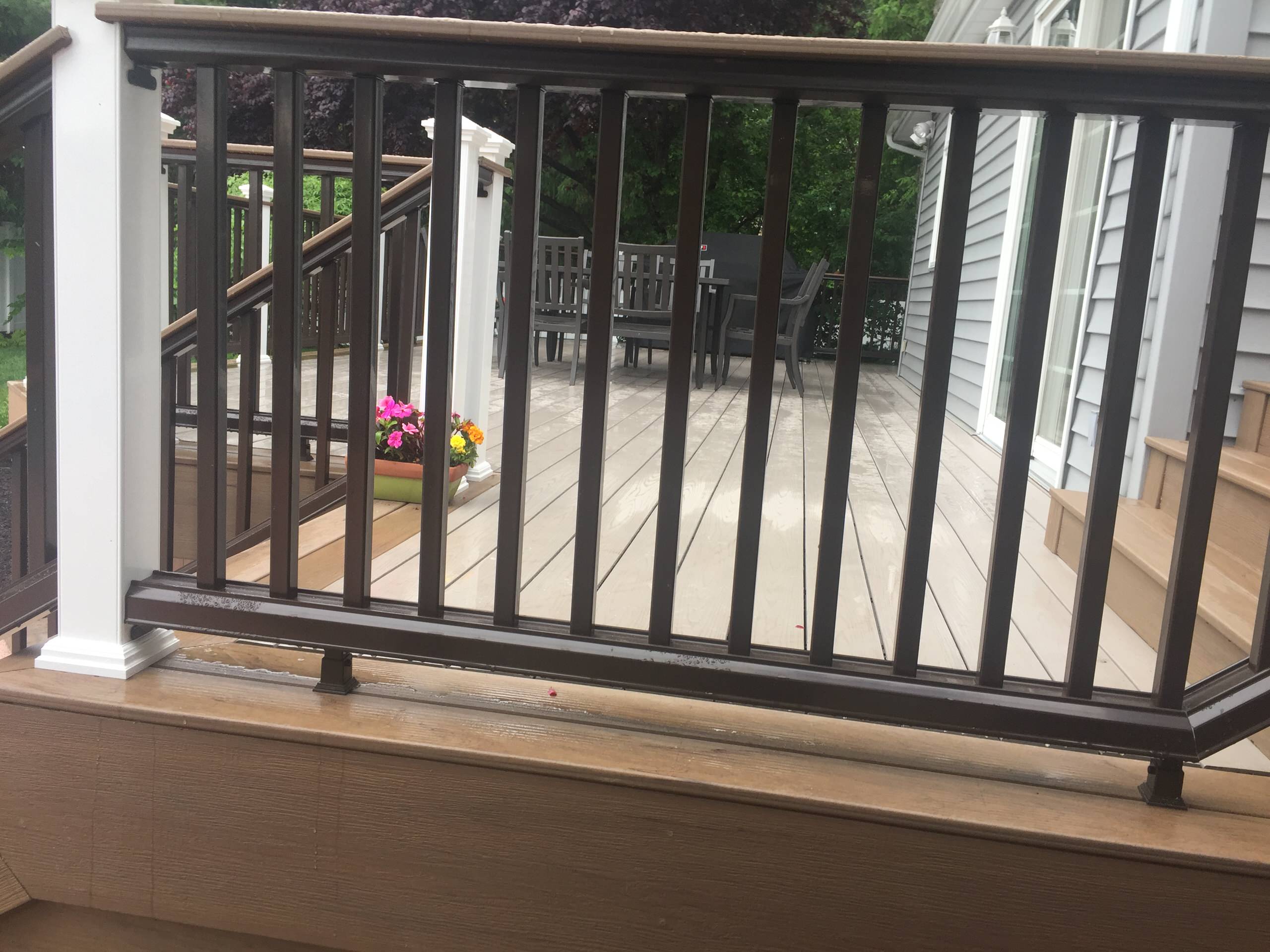 Patio deck renovation