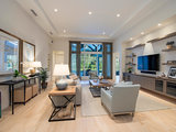Transitional Living Room by 41 West