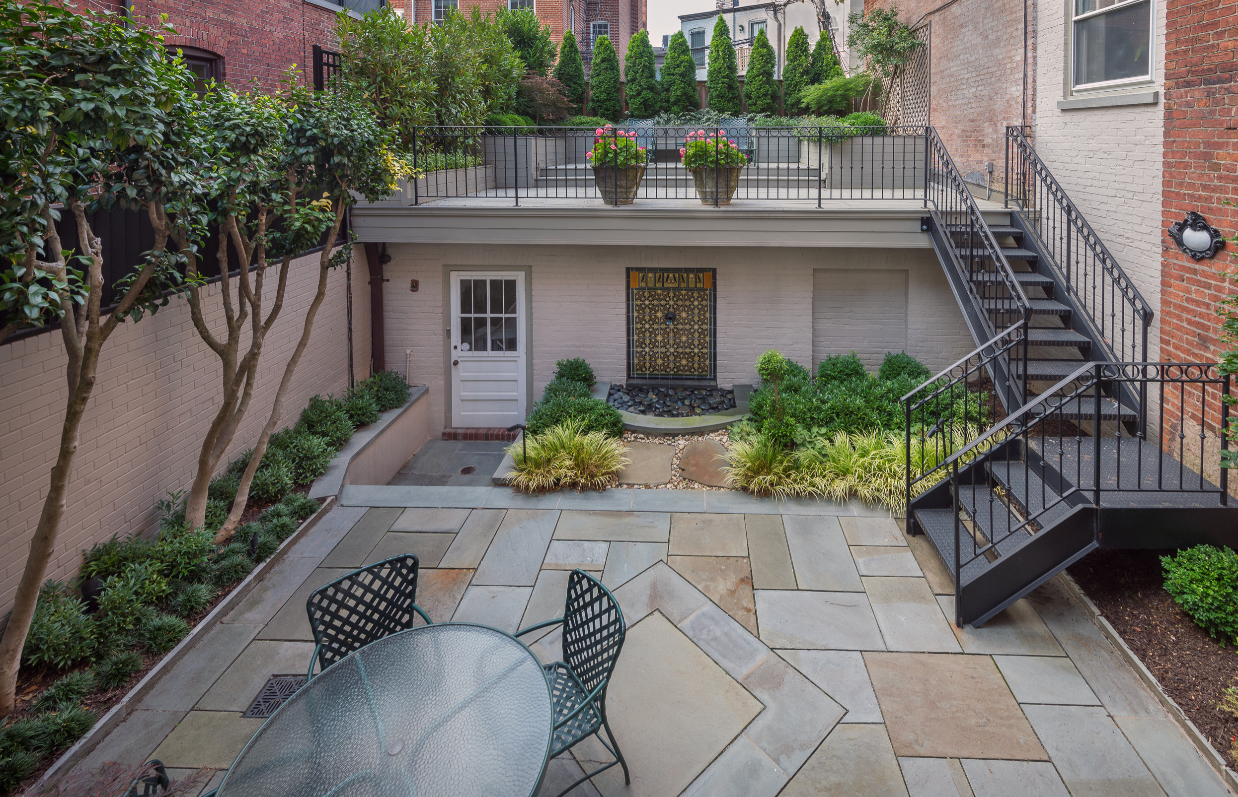 Kalorama DC Courtyard Garden