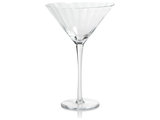 Clear Malden Optic Martini Glasses, Set of 4 by Zodax