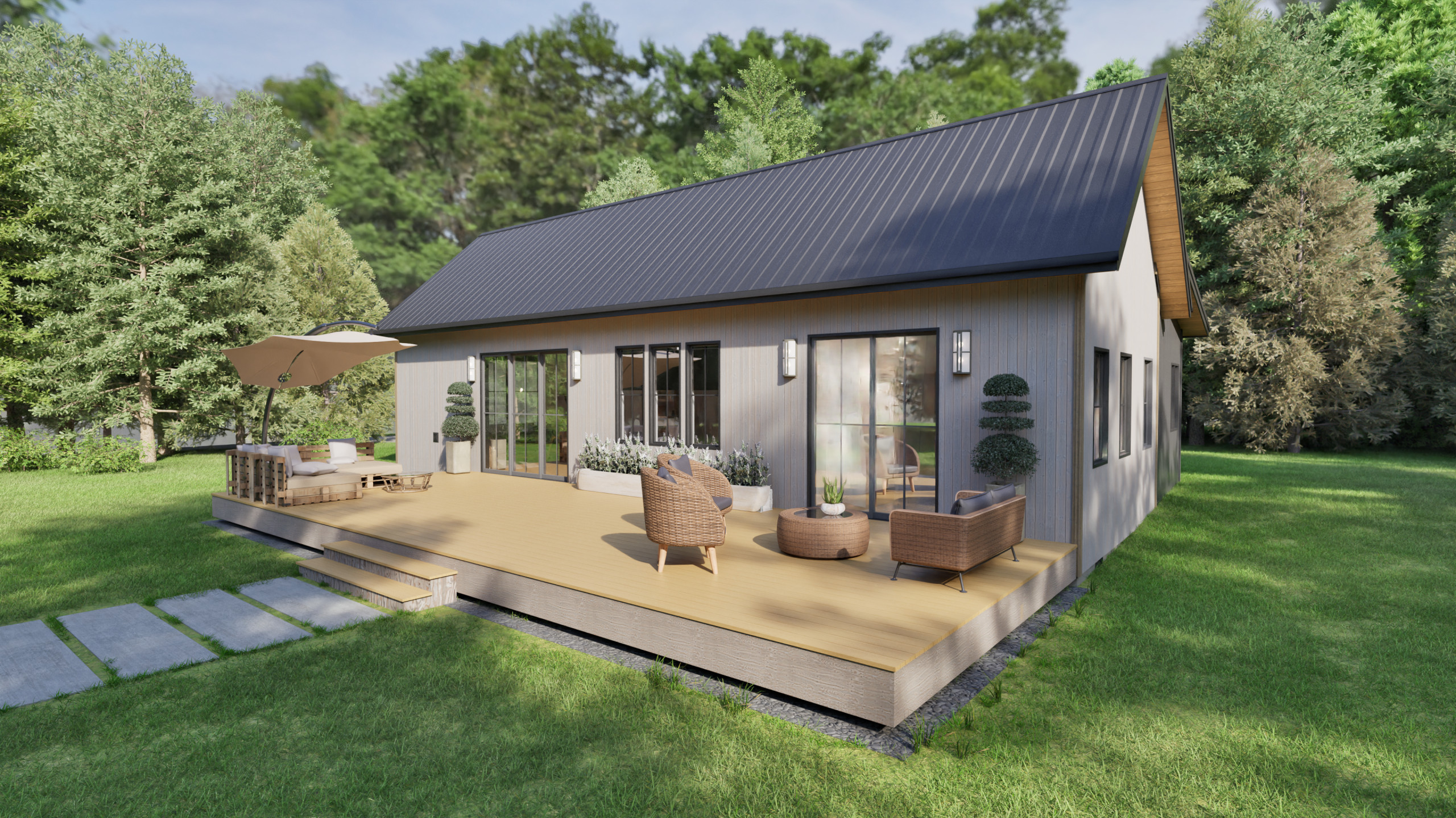 Modern Woodland