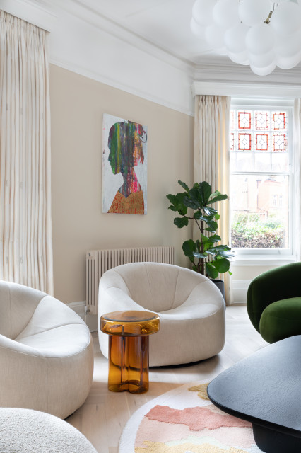 Twickenham modern-wohnbereich