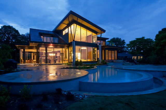 Waters Edge contemporary-exterior