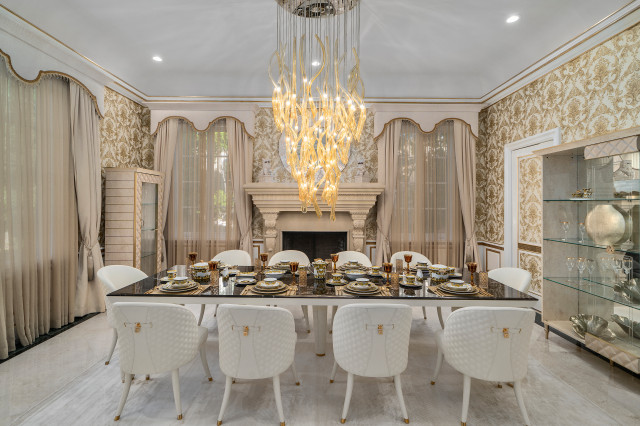Versace Mansion - Mediterranean - Dining Room - Los Angeles - by Three D  Media | Houzz