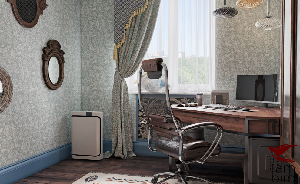 Бохо-Шик в историческом районе Москвы 80 кв.м