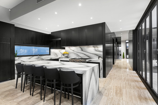 LUXURY HOTEL INSPIRED HOME contemporary-kitchen