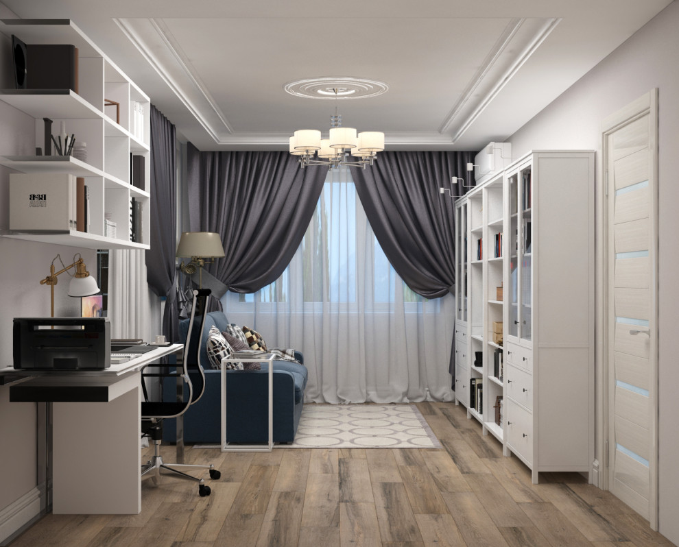 Дизайн проект гостиной в г. Жуковский