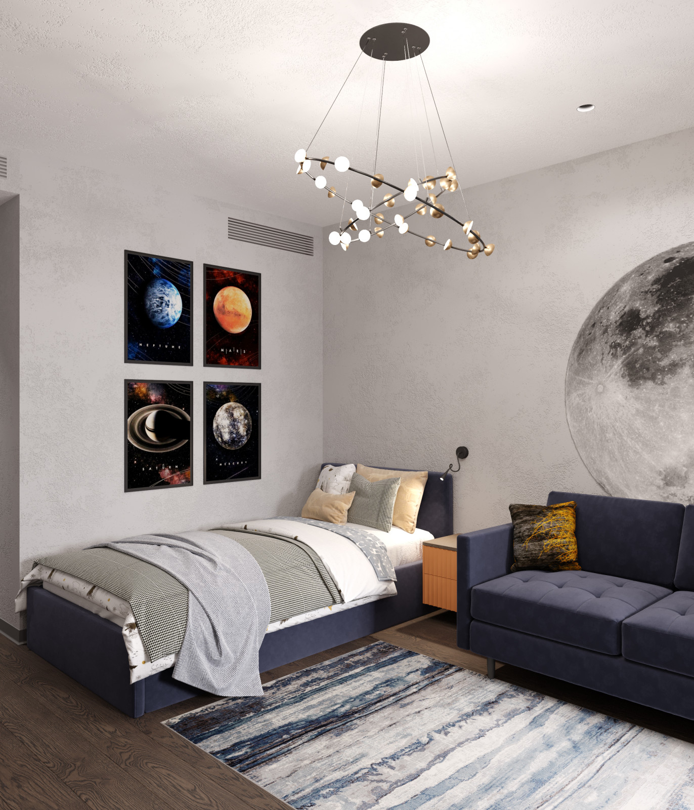 Квартира 150 кв.м. в ЖК PRIZMA