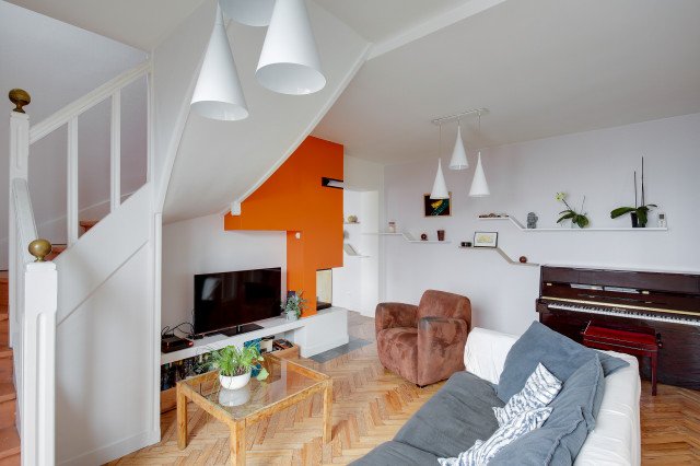 Villa Gallieni eclectic-living-room
