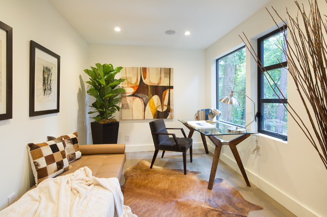 Residence, Mill Valley, California minimalistisch-arbeitszimmer