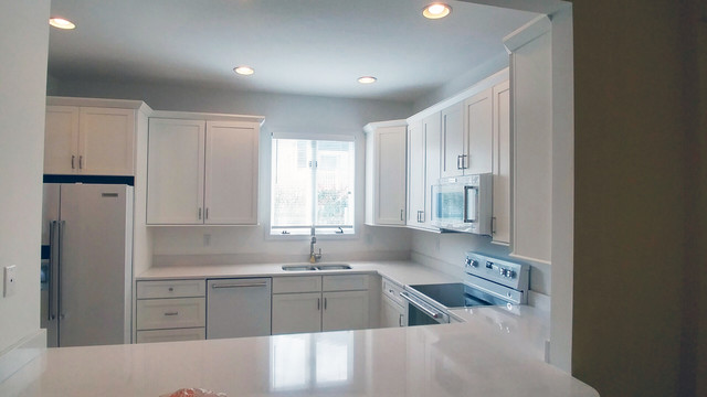 Bethany Beach Kitchen Remodel nyklassisk-koekken