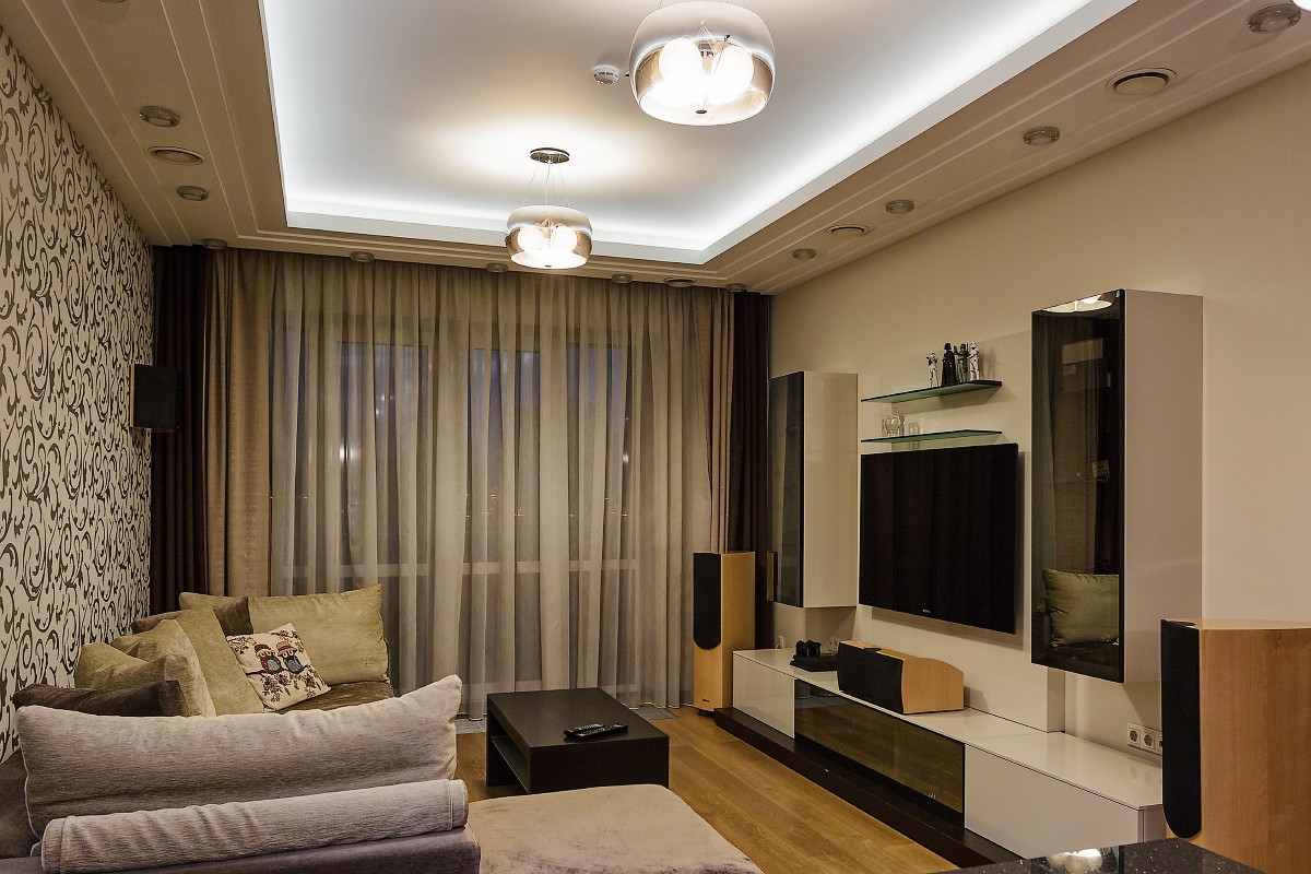 Современная квартира с одной спальней