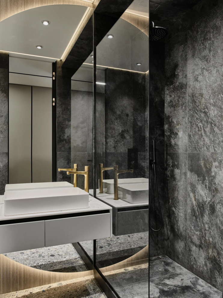 Дизайна-проекта  душевой  ЖК " Две эпохи"