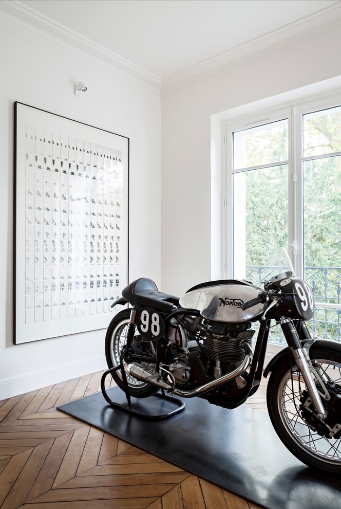 Inspiration pour un couloir minimaliste.