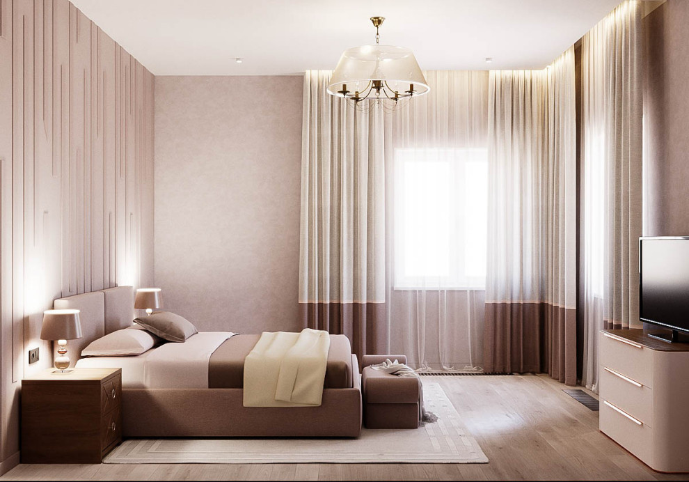 Гостевая спальня в загородном доме