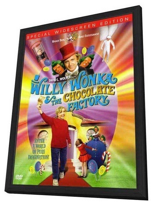 Willy Wonka and the Chocolate Factory 27 x 40 Movie Poster - Style D - in Deluxe