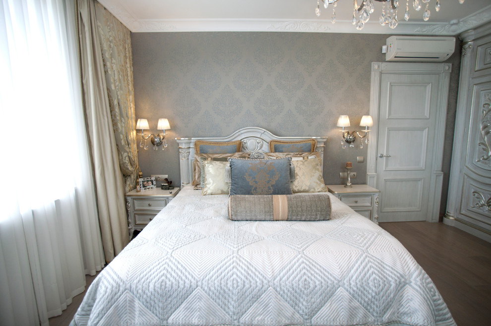 Спальни из розовой мечты: оформление кроватей; покрывала, валики, подушки