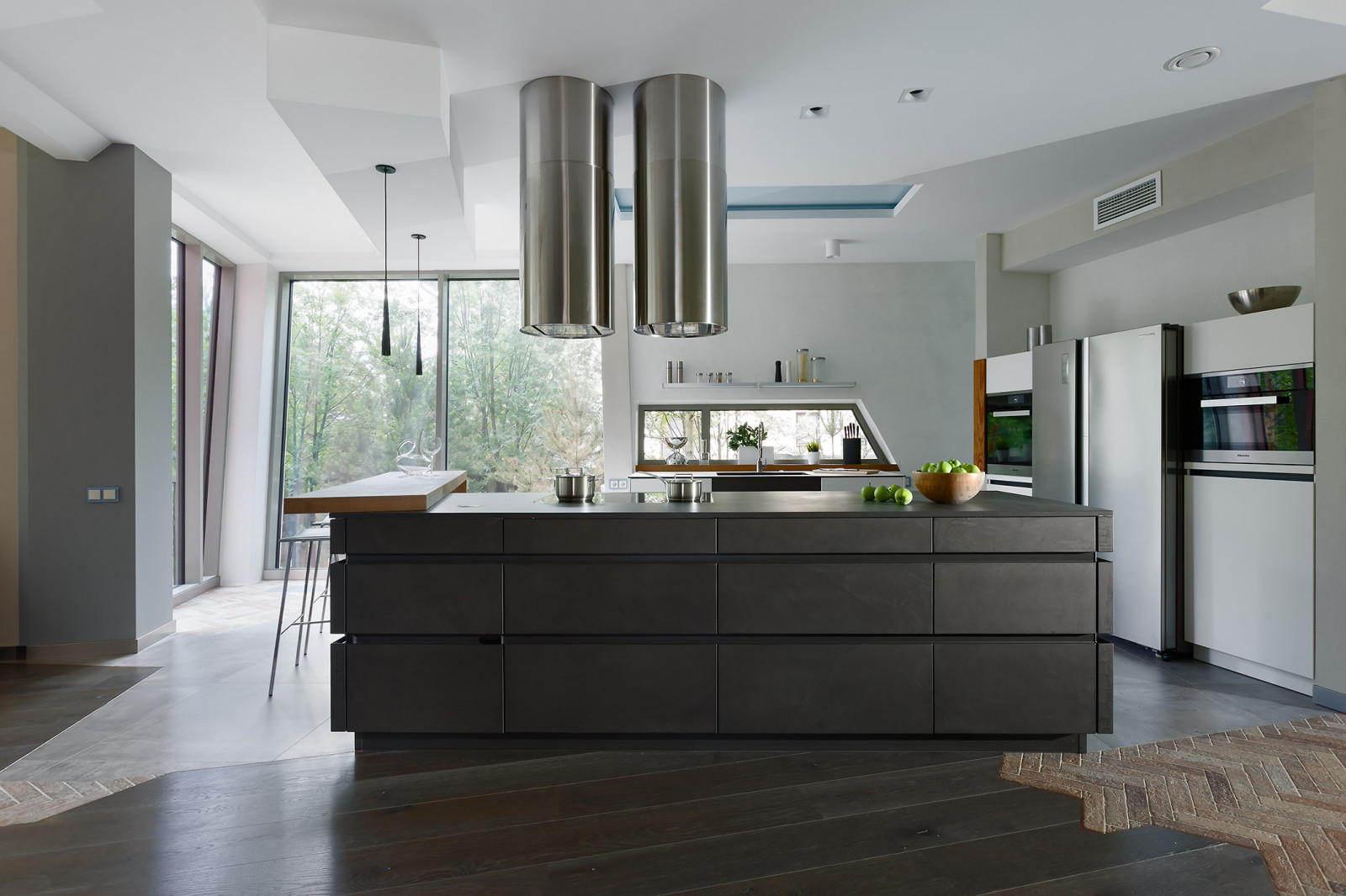 Кухня LEICHT в загородном доме