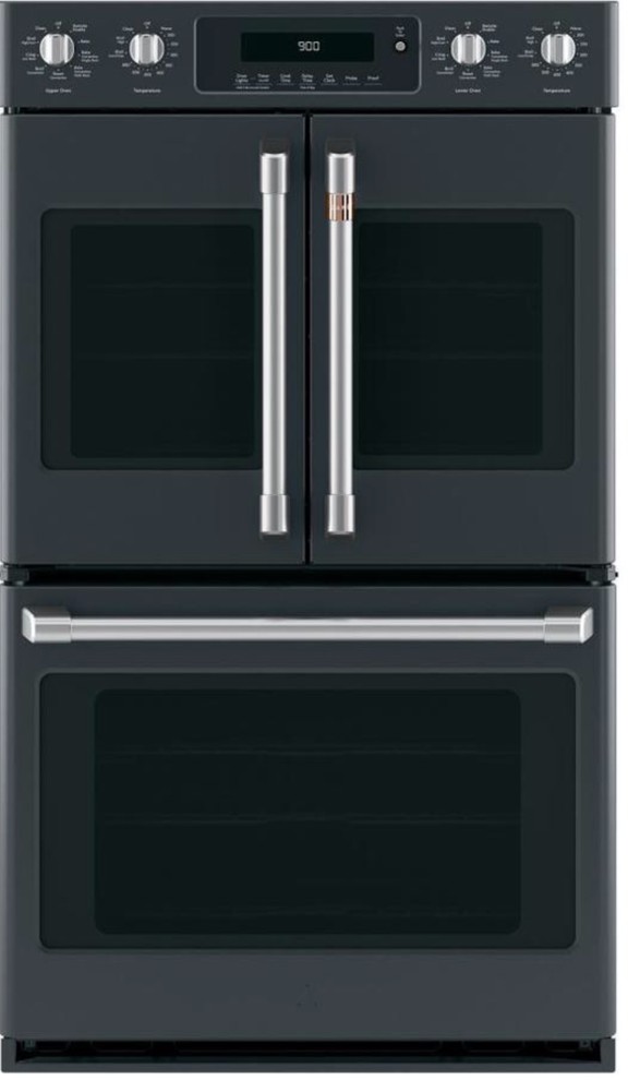 GE Cafe French door double wall oven. Would this bother you?