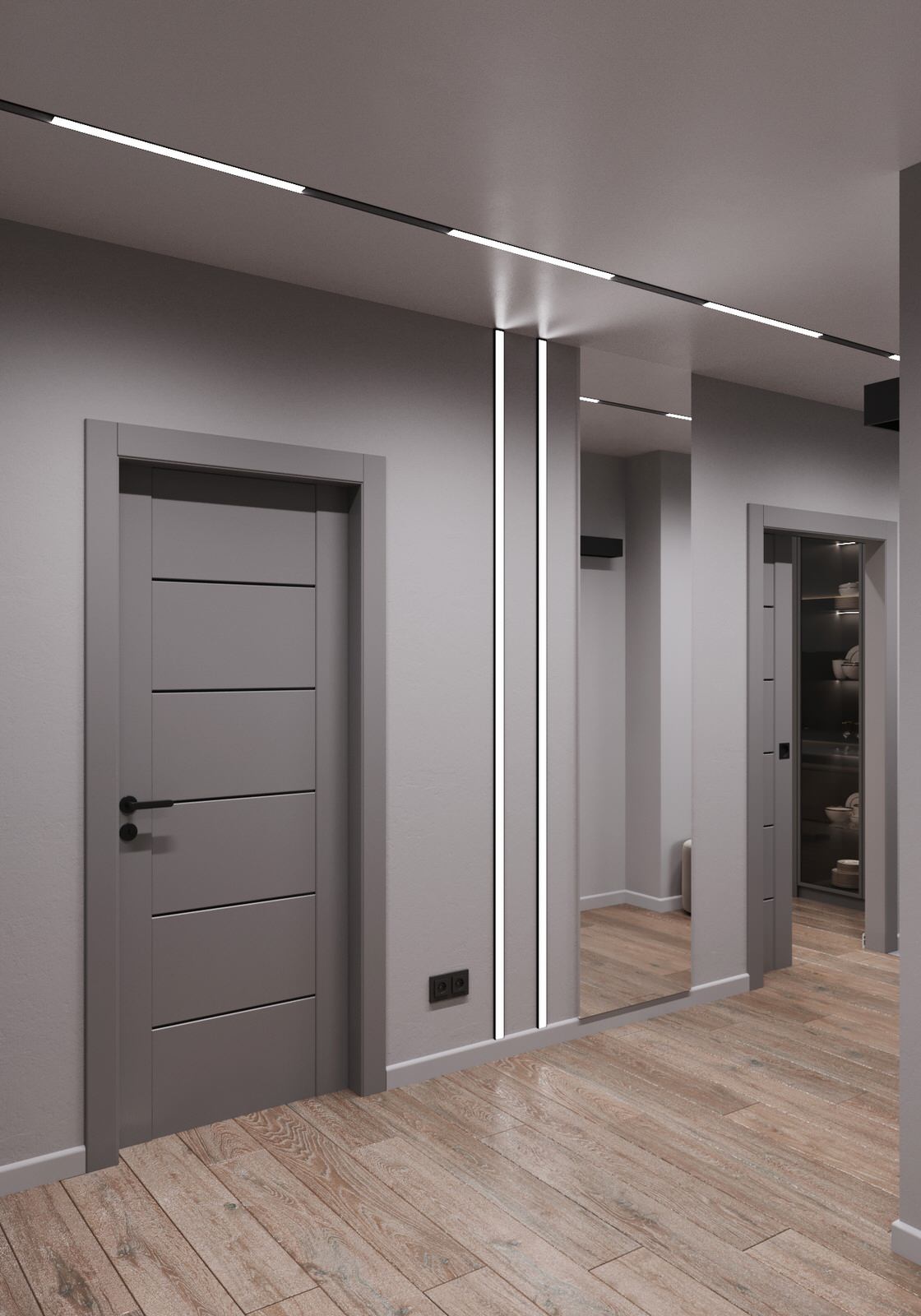 3-х комнатная квартира в одном стиле