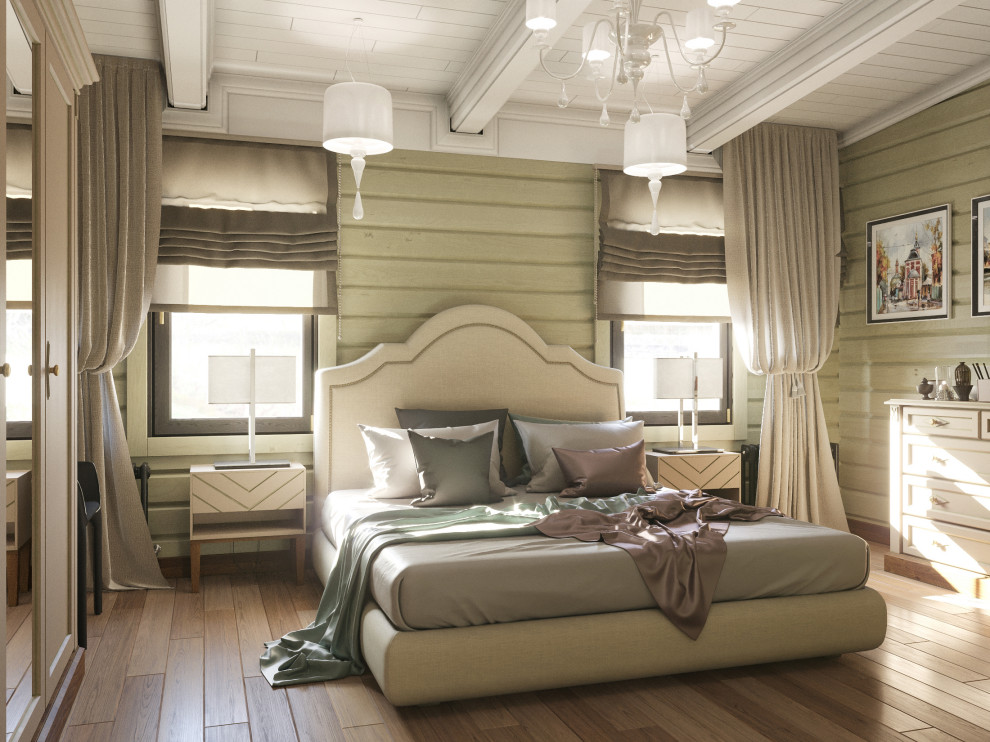 Интерьеры жилого дома в Новосибирске