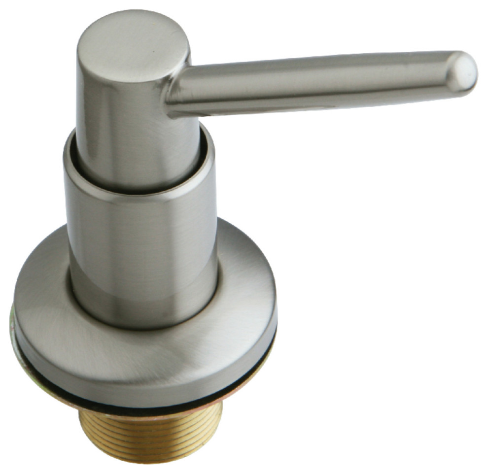 Kingston Brass Soap Dispenser for Granite Countertop, Brushed Nickel