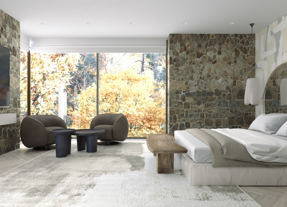 House with an interior courtyard garden and pool