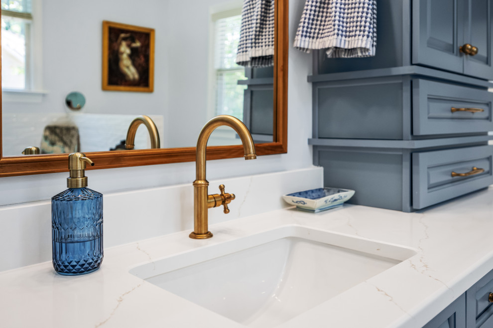 Blue Cary Bathroom