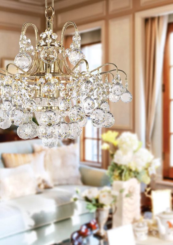 Люстры в интерьере