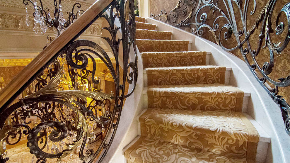 Ковер на лестницу "Янтарь" (КП Лесные Просторы)