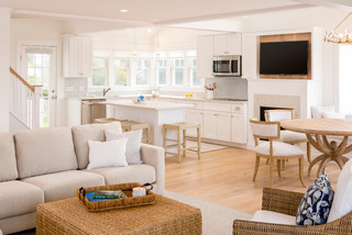 A Beach House for a New Life - Beach Style - Kitchen - Providence - by ...