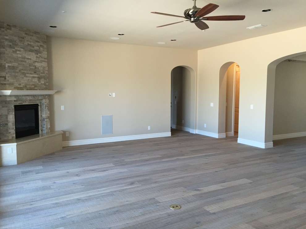 Inspiration for a transitional home design remodel in Phoenix