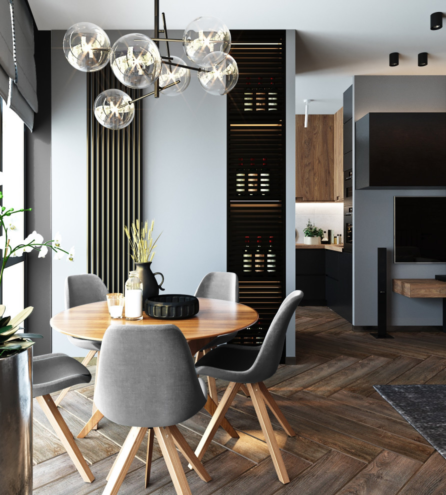 Проект трёхкомнатной квартиры в ЖК "Надежда"