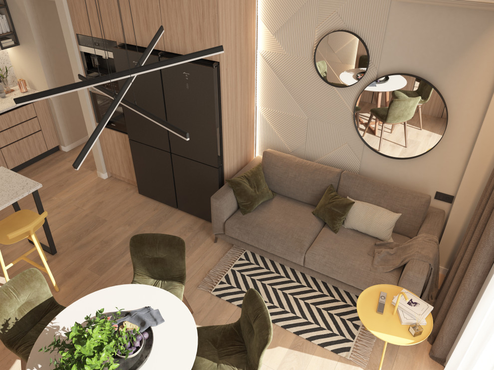 Дизайн - проект квартиры в ЖК "Ньютон"️