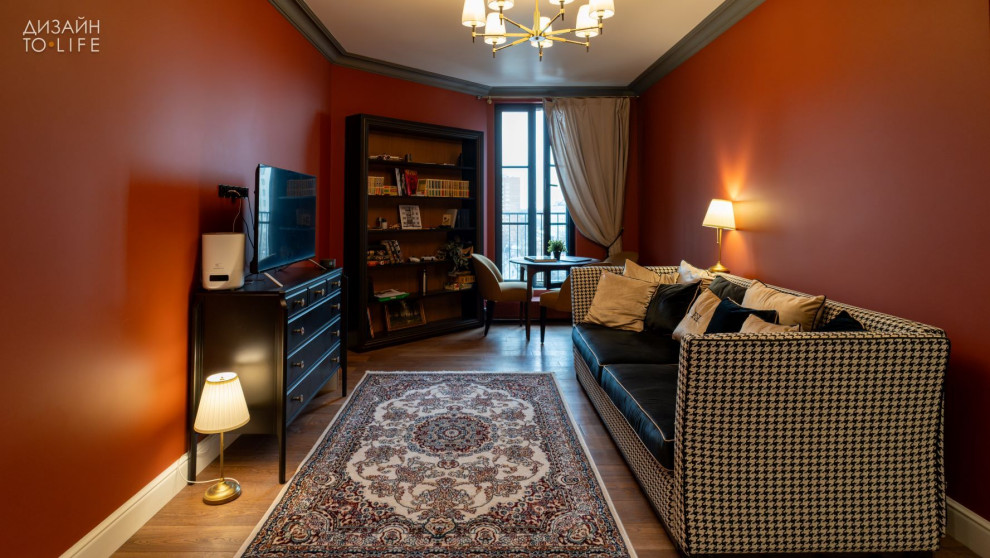 Эклектичная американская классика в ЖК Альтер