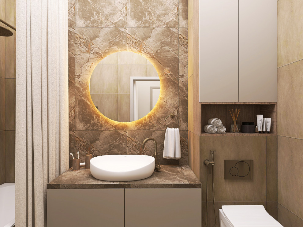 Трехкомнатная квартира в современном стиле ЖК Хвоя