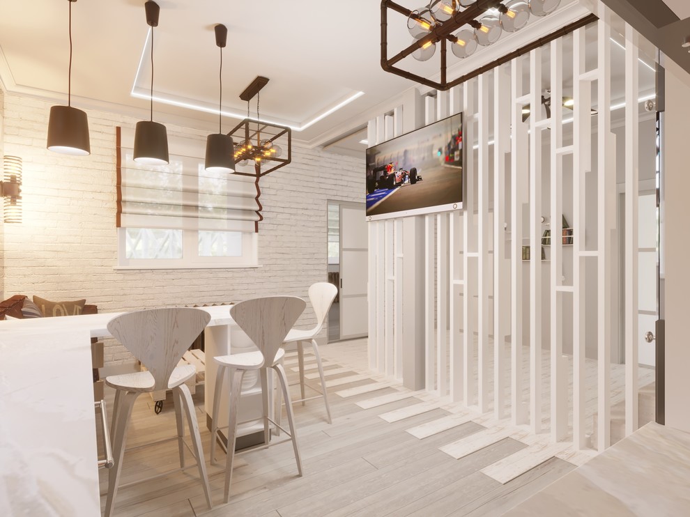 Поселок Пятница парк дизайн проект коттеджа