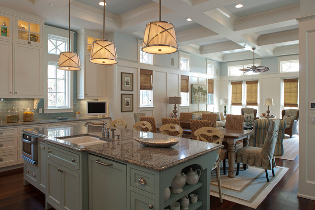 Williams Residence beach-style-kitchen