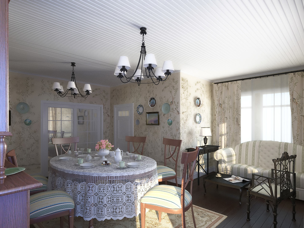 Дом в русском стиле.