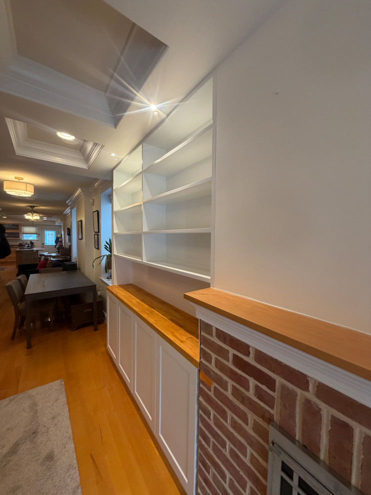 Living Room Custom Bookshelf