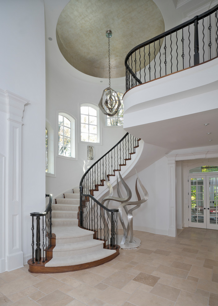 Example of a trendy home design design in DC Metro