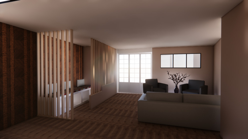 STE GENEVIEVE - Projet Kati | aménagement salon 22m²