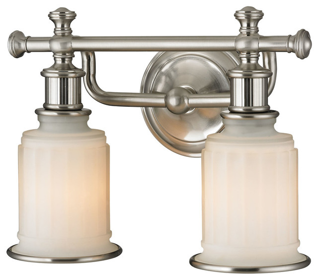 Acadia 2 Light Bath Brushed Nickel